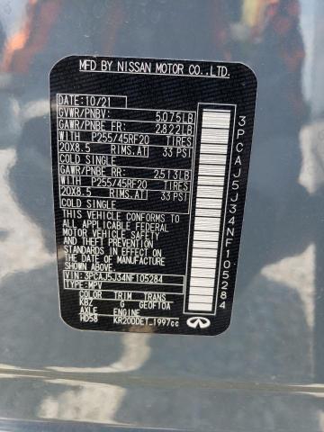 2022 INFINITI QX55 LUXE - 3PCAJ5J34NF105284