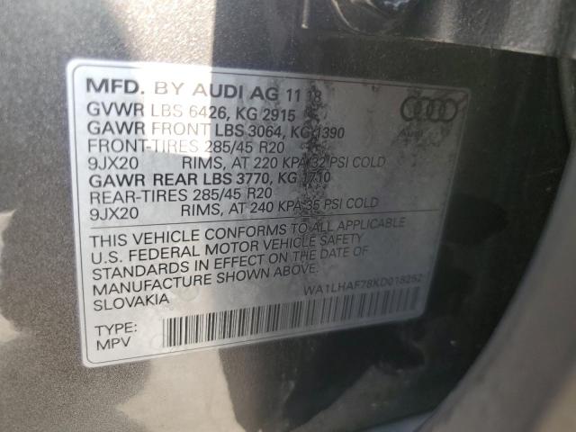 VIN WA1LHAF78KD018252 2019 Audi Q7, Premium Plus no.14