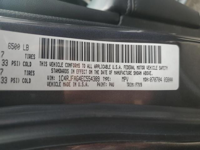 1C4RJFAG4EC554389 Jeep Grand Cherokee Laredo