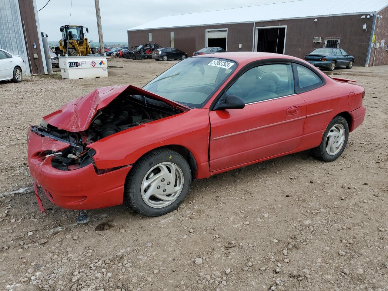 1998 FORD ESCORT ZX2 RED 3FAKP1131WR196208