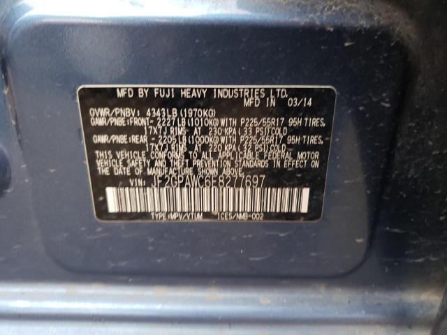 JF2GPAWC6E8277697 Subaru Xv Crosstrek 2.0 Premium