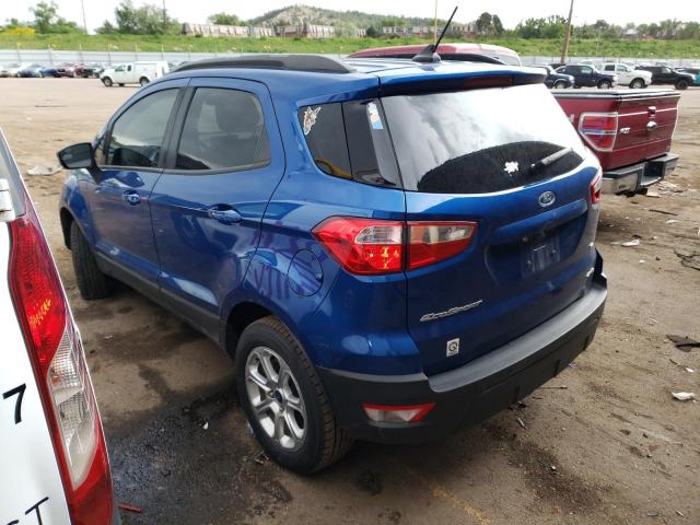 MAJ6S3GL0LC335726 Ford Ecosport Se