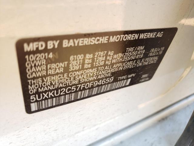 5UXKU2C57F0F94659 2015 BMW X6, photo no. 13