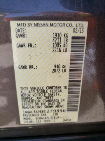 1N4AL3AP8FC279896 Nissan ALTIMA 2.5