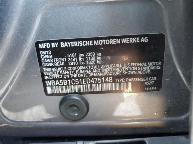 WBA5B1C51ED475148 BMW 535 I