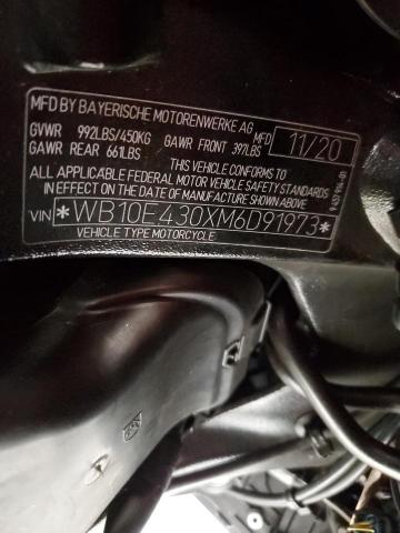 2021 BMW S 1000 XR - WB10E430XM6D91973