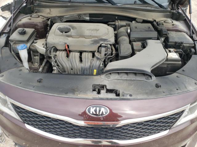  KIA OPTIMA 2018 Бургунді
