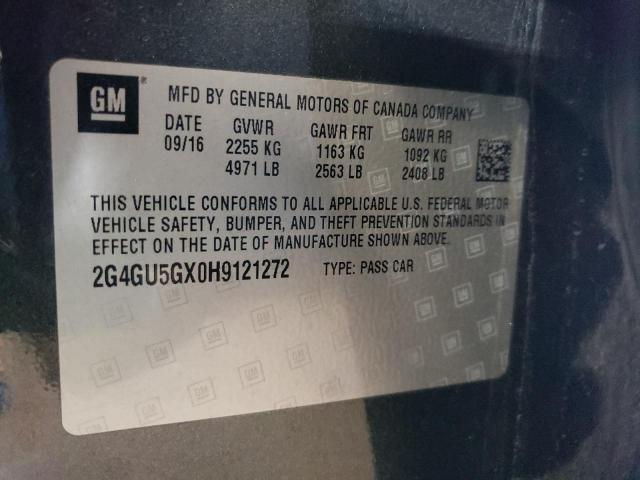 2G4GU5GX0H9121272 Buick REGAL GS