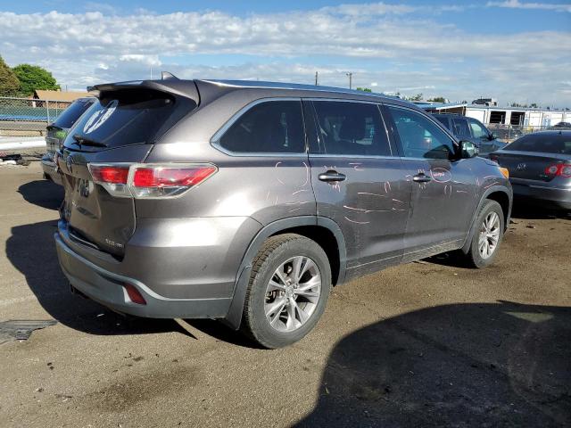 VIN 5TDJKRFH7ES014353 2014 Toyota Highlander, Xle no.3