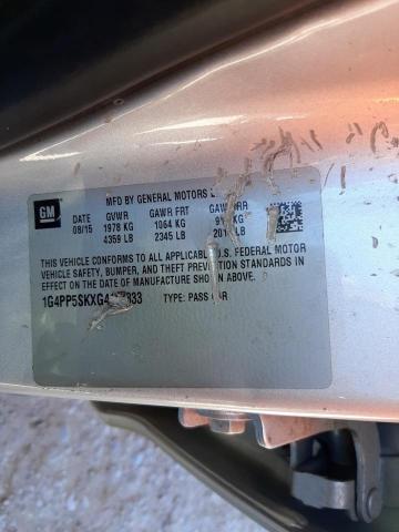 1G4PP5SKXG4106833 Buick Verano