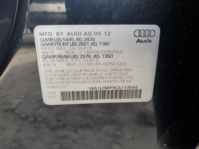 WA1LFBFP9CA113594 2012 AUDI Q5, photo no. 13