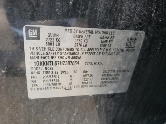 2017 GMC ACADIA ALL 1GKKNTLS7HZ307864
