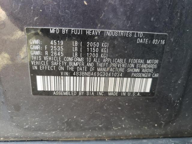 4S3BNBA69G3041034 Subaru Legacy 2.5i