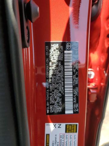 2023 TOYOTA CROWN PLAT - JTDAFAAF6P3000489