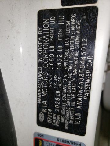 2015 KIA RIO EX - KNADN4A38F6445012