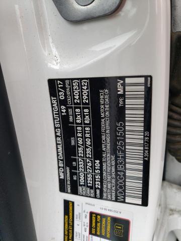 WDC0G4JB3HF251505 Mercedes-Benz GLC 300
