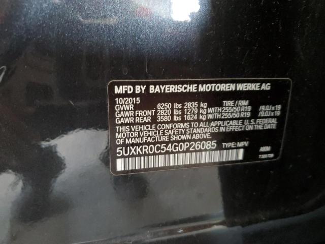 5UXKR0C54G0P26085 2016 BMW X5, photo no. 13