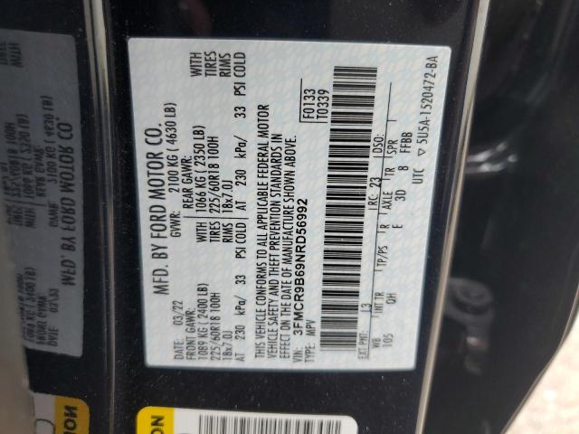 3FMCR9B69NRD56992 Ford Bronco Sport Big Bend