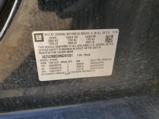 3GTU2NEC0HG241351 GMC Sierra K1500 Slt