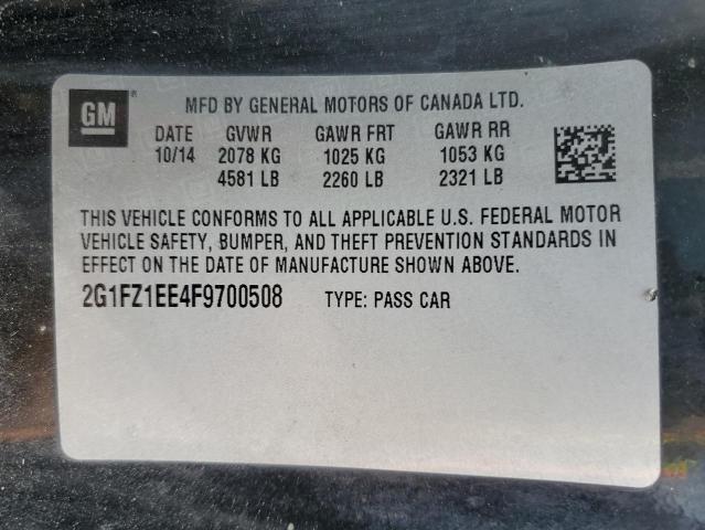 2015 CHEVROLET CAMARO Z28 - 2G1FZ1EE4F9700508
