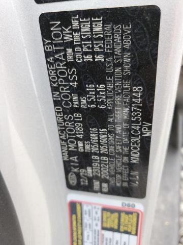 KNDCE3LC4L5371448 KIA Niro Ex Premium