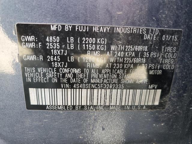 4S4BSENC5F3282335 Subaru Outback 3.6r Limited