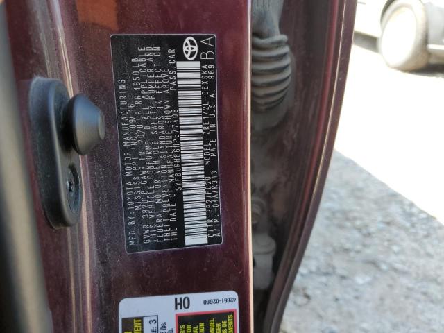 2017 TOYOTA CORROLLA 5YFBURHE6HP577408