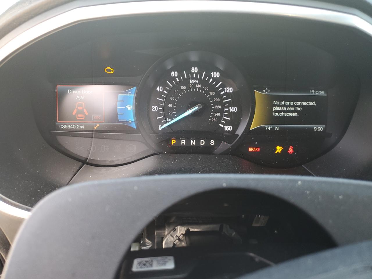 2FMPK3K91KBB19162 FORD EDGE 2019