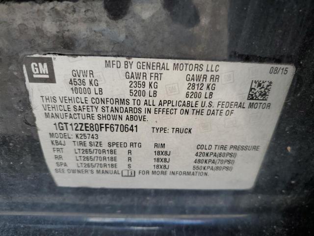 1GT12ZE80FF670641 GMC Sierra K2500 Slt