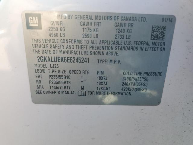 2GKALUEK6E6245241 GMC Terrain Denali