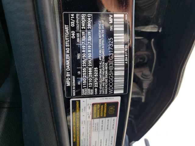 WDCGG5HB3EG317325 Mercedes-Benz GLK 350