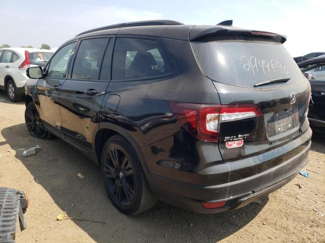 2022 HONDA PILOT BLAC - 5FNYF6H74NB047935