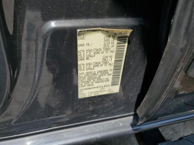 2015 NISSAN XTERRA X 5N1AN0NW2FN651401