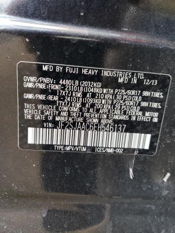 JF2SJAAC6EH546137 Subaru Forester 2.5i
