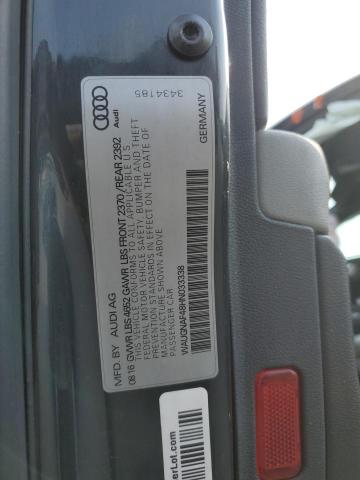 WAUGNAF48HN033338 Audi A4 2017. Фото: 11