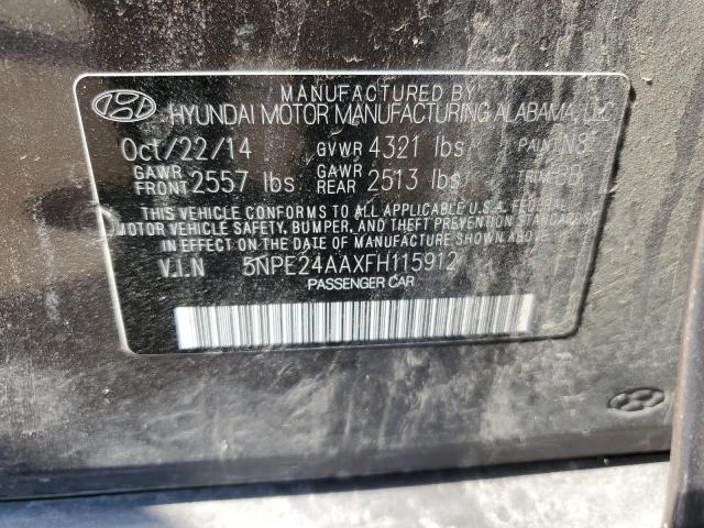 2015 HYUNDAI SONATA ECO - 5NPE24AAXFH115912