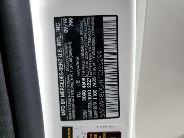 55SWF8DB4LU328299 Mercedes-Benz C 300