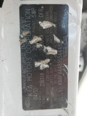KNAFX4A83G5444887 KIA FORTE EX