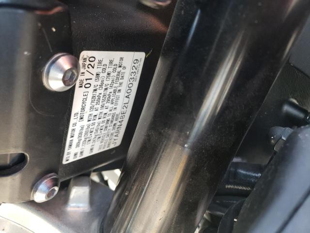 2020 YAMAHA MTN1000 JYARN48E2LA003329