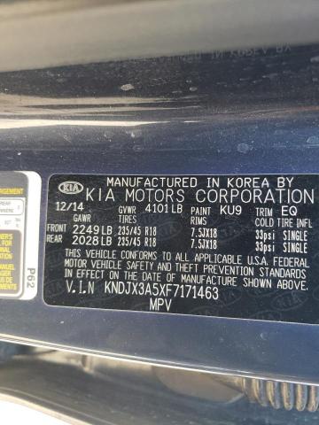 KNDJX3A5XF7171463 KIA Soul !