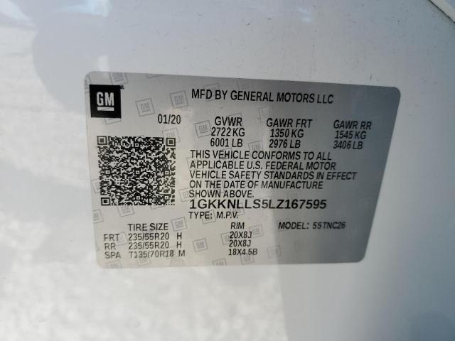 1GKKNLLS5LZ167595 GMC Acadia At4