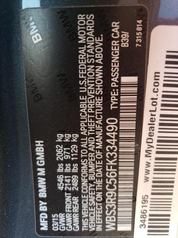 WBS3R9C56FK334490 BMW M4