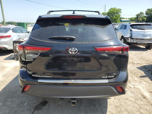 VIN 5TDHZRBH0LS054626 2020 Toyota Highlander, Xle no.6