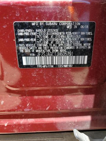 JF2SJAGC1JH605791 Subaru Forester 2.5i Premium