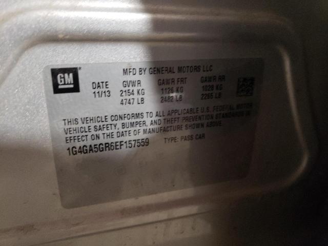 1G4GA5GR6EF157559 Buick Lacrosse