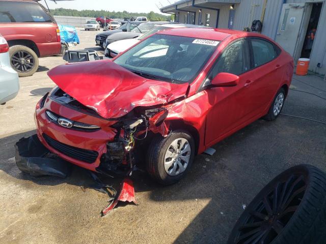 Lot #2462081598 2015 HYUNDAI ACCENT GLS salvage car