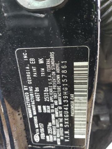 5XXGU4L39HG157861 KIA OPTIMA EX