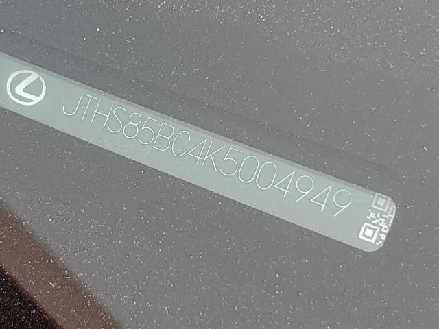 2019 LEXUS RC 300 - JTHS85BC4K5004949