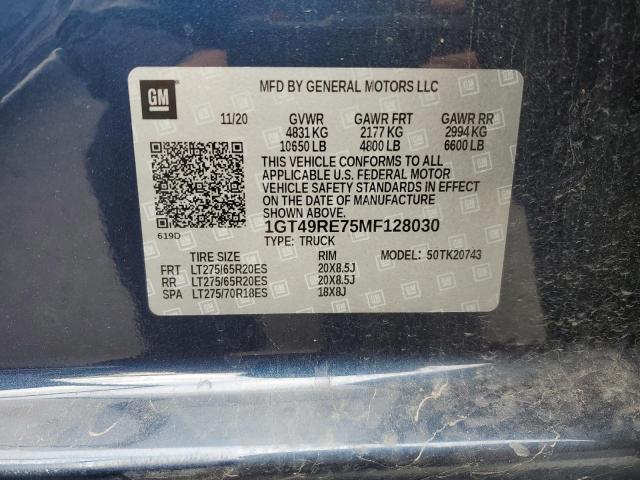 1GT49RE75MF128030 GMC Sierra K2500 Denali