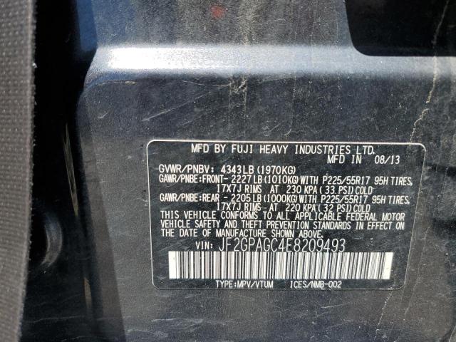 JF2GPAGC4E8209493 Subaru Xv Crosstrek 2.0 Limited